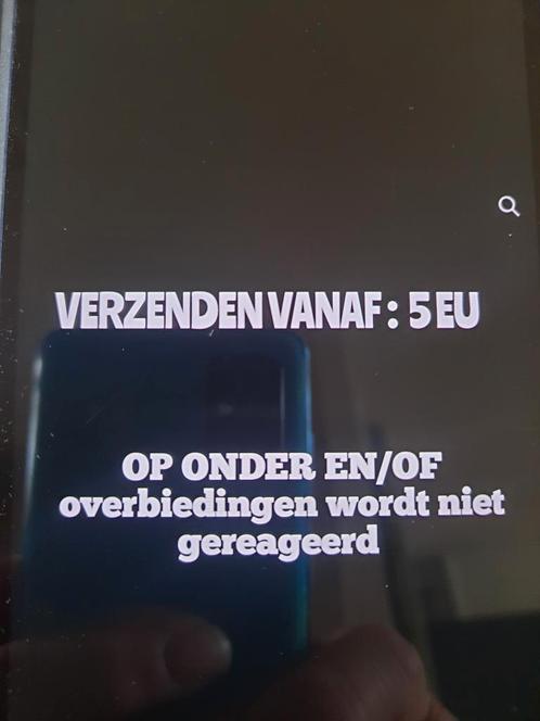 VERZENDEN VANAF  5 eu  GEEN ONDER ENOF OVERBIEDINGEN