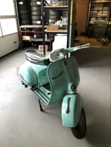 Vespa oldtimer geen Wb motor scooter glx 145 cc 1963