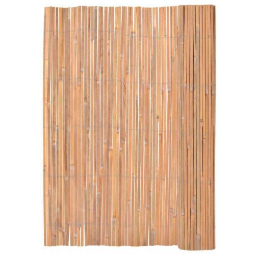 vidaXL Hek 200x400 cm bamboe
