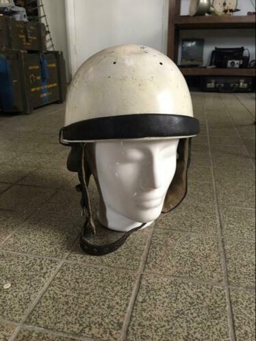 Vintage aluminium helm  potje 