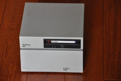 Vintage Apple SCSI ProDisc 1000 MB En ProDrive 40 MB