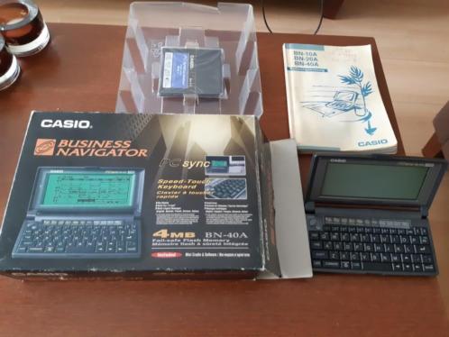 Vintage Casio business Navigator BN-40A PDA boxed