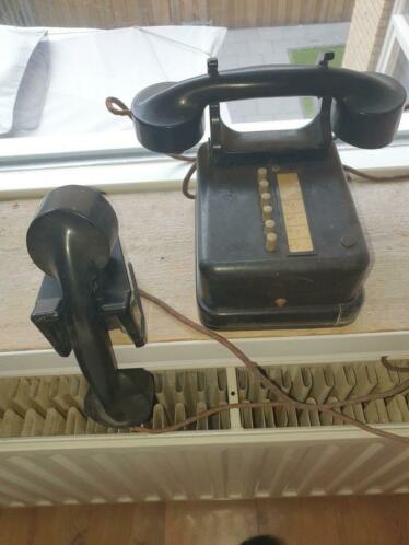 Vintage (door)schakel telefoon