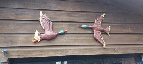 Vintage flying duck wanddecoratie