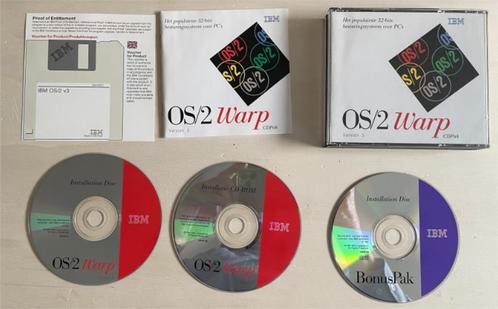 (Vintage) IBM OS2 Warp CDPak - 1996 - vereist oude hardware