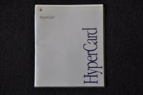 Vintage Macintosh Apple HyperCard Software