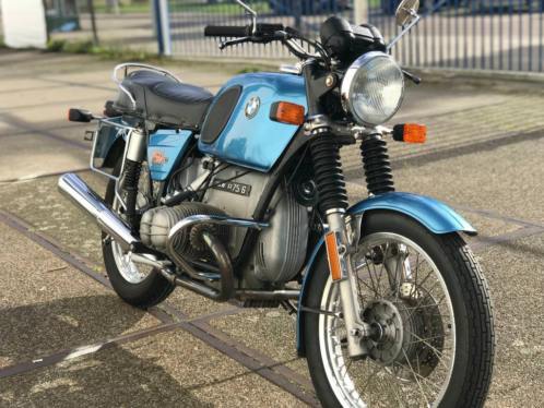 Vintage motor originele BMW r756 (bj 1977)