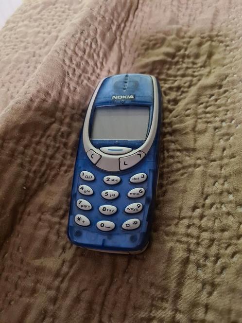 Vintage Nokia Blauw Transparant