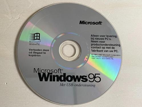 (Vintage) Windows 95 CD - PC vereist oude hardware