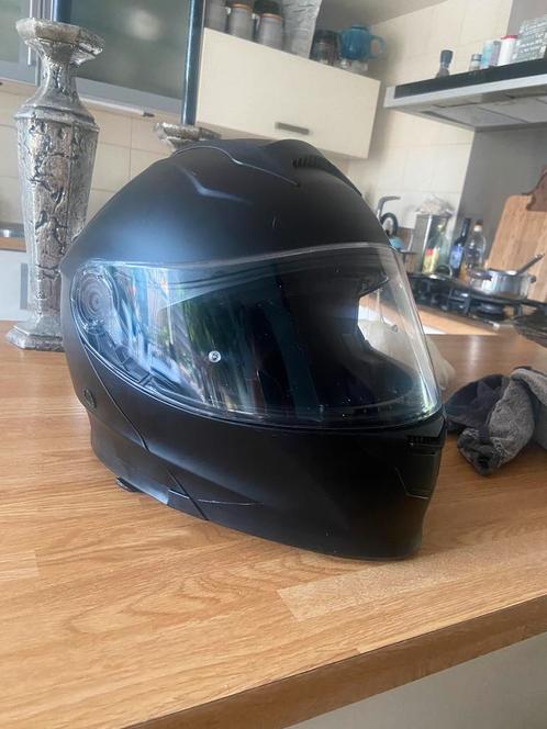 Vinz scootermotor helm zwart