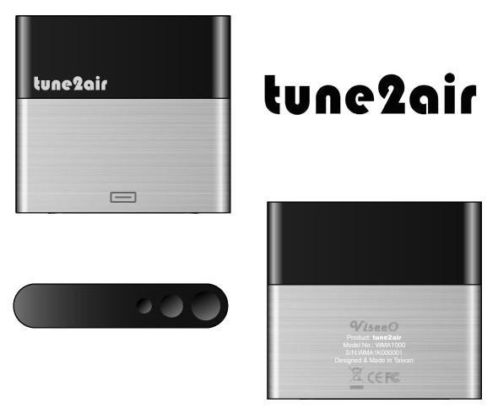 Viseoo Tune2Air iPhone Bluetooth Adapter voor o.a. Audi MMI