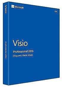 Visio Professional 2016 3264 bit Licentie Later betalen