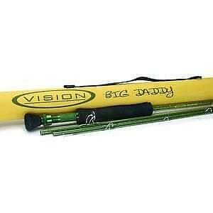 Vision Big Daddy 8 ft. Aftma 9 en Sage 4580 reel  xtr spoel