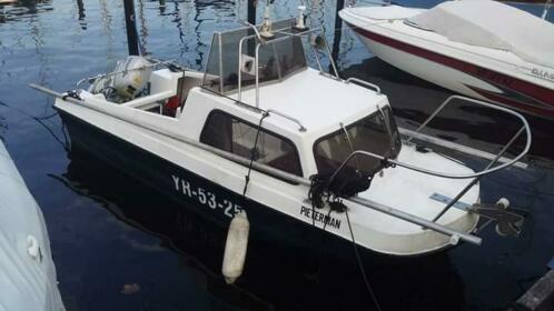 Viskajuit motorboot helemaal compleet