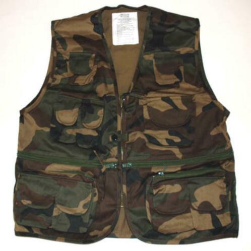 Visser-Jager-Airsoft-Outdoor camouflage tropical vest 