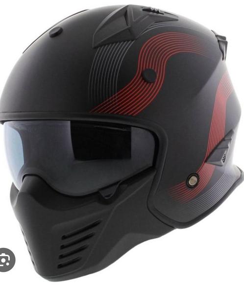 VITO Bruzano helm matt zwart, in compleet nieuwe staat