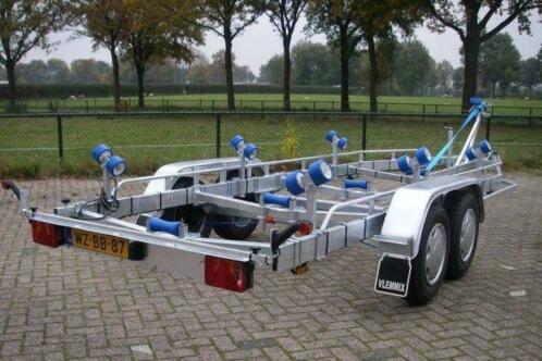 Vlemmix boottrailer, 7 meter, met kenteken, bj 2020