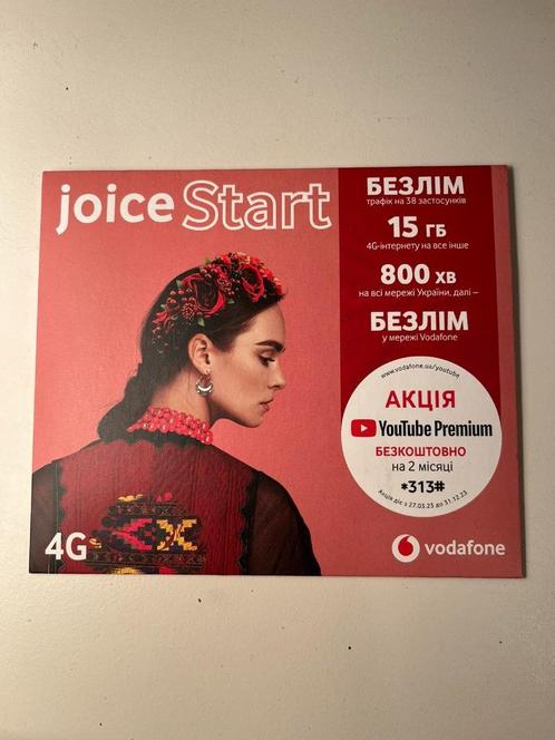 vodafone joice Start 4G   simkaart