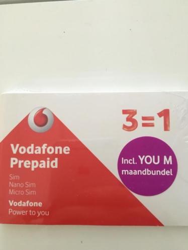 Vodafone prepaid 06-15 000 666