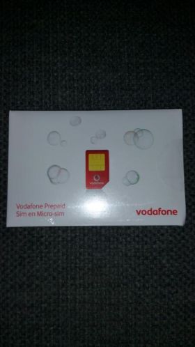 Vodafone prepaid kaart