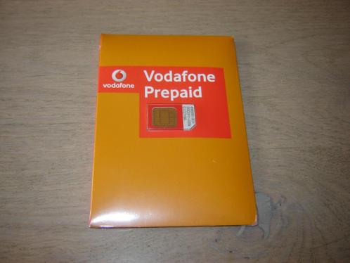 VODAFONE PREPAID KAART NIEUW 