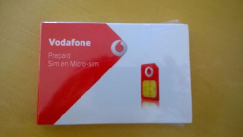 Vodafone Prepaid Micro-Simkaart