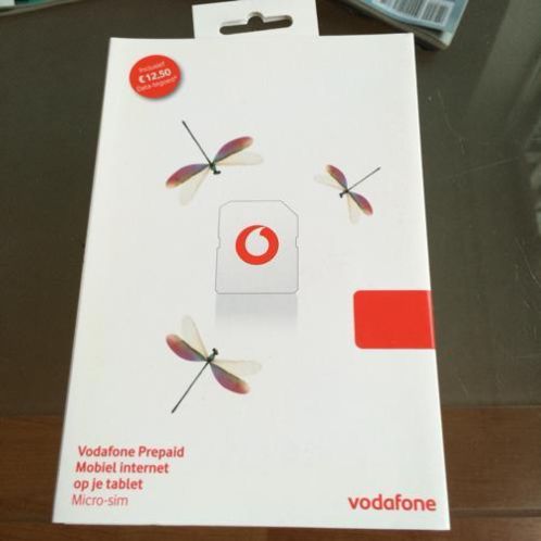 Vodafone prepaid mobiel internet