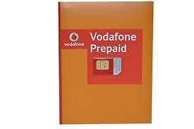 Vodafone prepaid nieuw geseald 