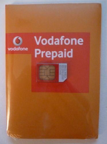 Vodafone Prepaid Simkaart 550MB Internet Gratis Nieuw
