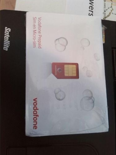 Vodafone prepaid simkaart