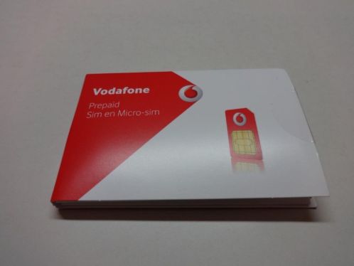 Vodafone Simkaart TEAB