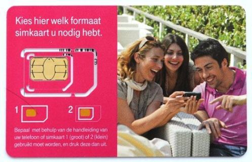 Vodafone simkaart - ( zonder beltegoed ) 
