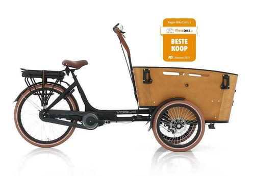 VOGUE CARRY 3 Elektrische BAKFIETS middenmotor  7 speed