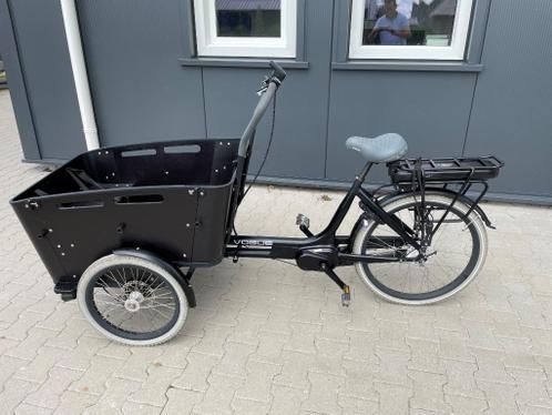 VOGUE CARRY 3 ELEKTRISCHE BAKFIETS - ZWART  ZWART