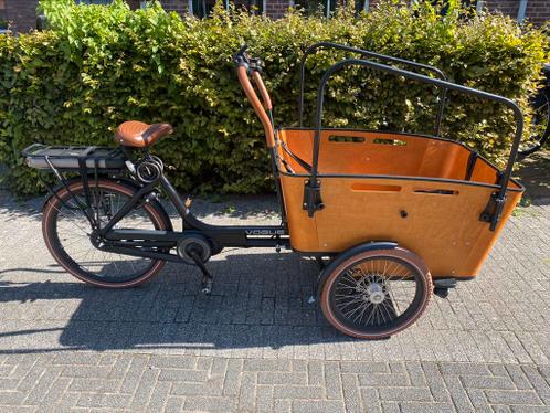 Vogue Carry 3 Elektrische bakfiets zwartbruin