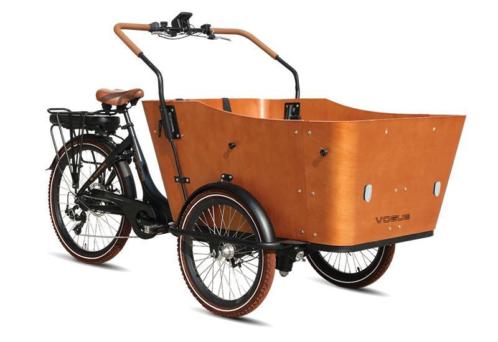 Vogue E-Cargo Zwart