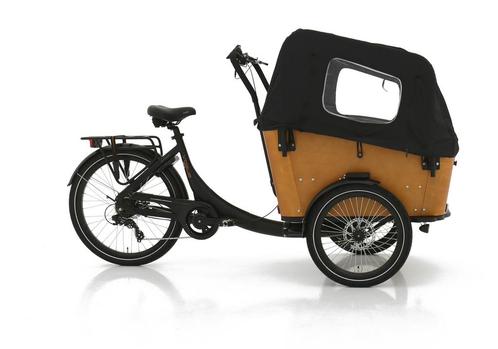 Vogue Superior 3 Elektrische Bakfiets Gratis Afdekzeil amp AXA