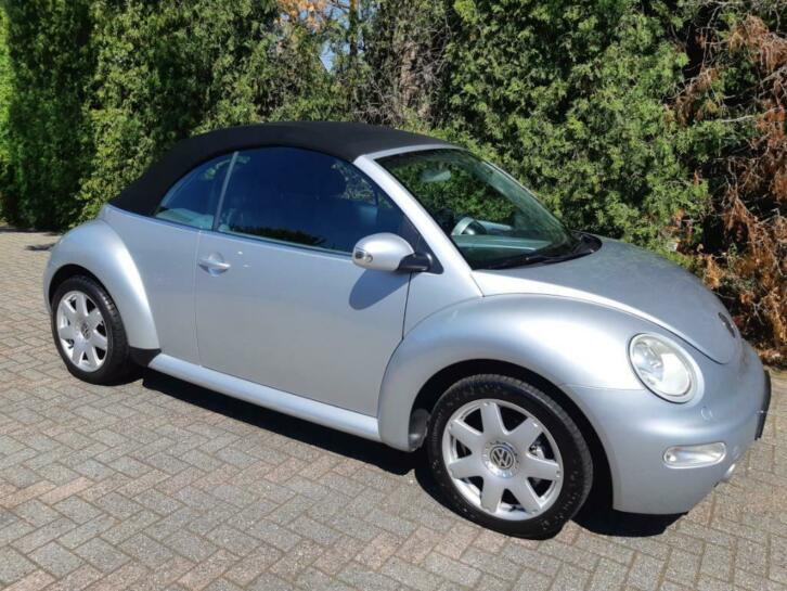 Volkswagen Beetle Cabrio 1.8 Turbo 2004 114.000km Leer Airco