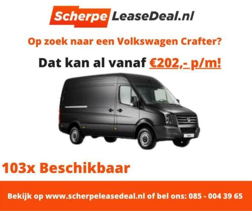 Volkswagen Crafter  Diesel  Automaat  Handgeschakeld