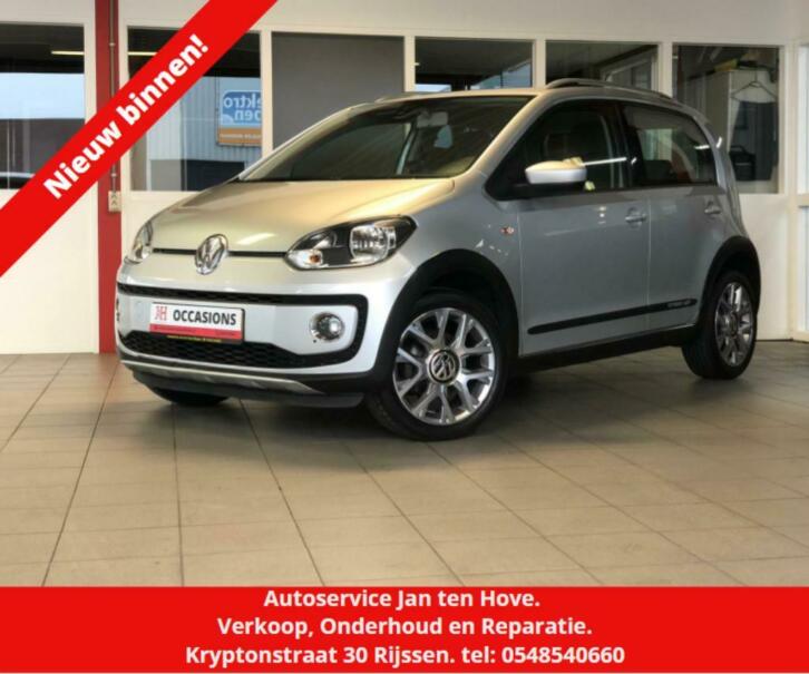 Volkswagen Cross UP 1.0 55KW75PK 5-DRS 2014 Grijs Navi