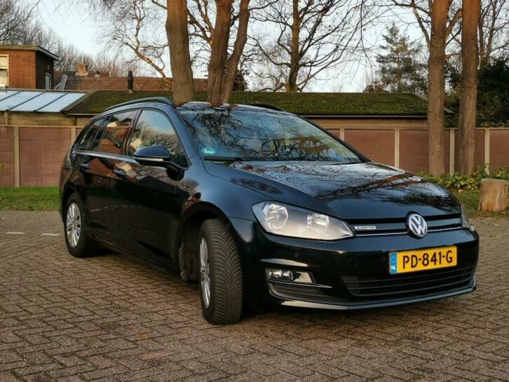 Volkswagen Golf 1.0 TSI 85KW Variant 2017 Zwart BlueMotion