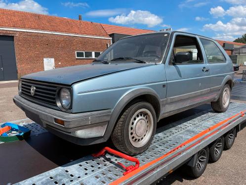Volkswagen Golf 1.3 40KW U9 1989 Blauw SCHUURVONDST