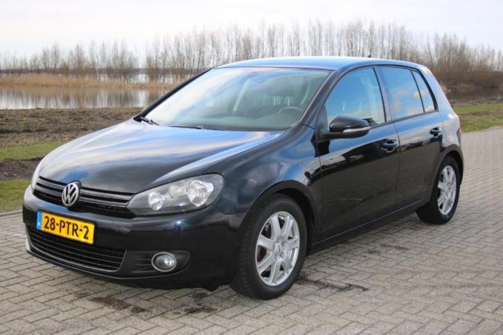 Volkswagen Golf 1.4 TSI 90KW DSG 2011 Zwart