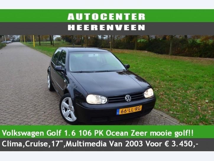 Volkswagen Golf 1.6-16V Ocean Clima,Cruise,17034Velgen