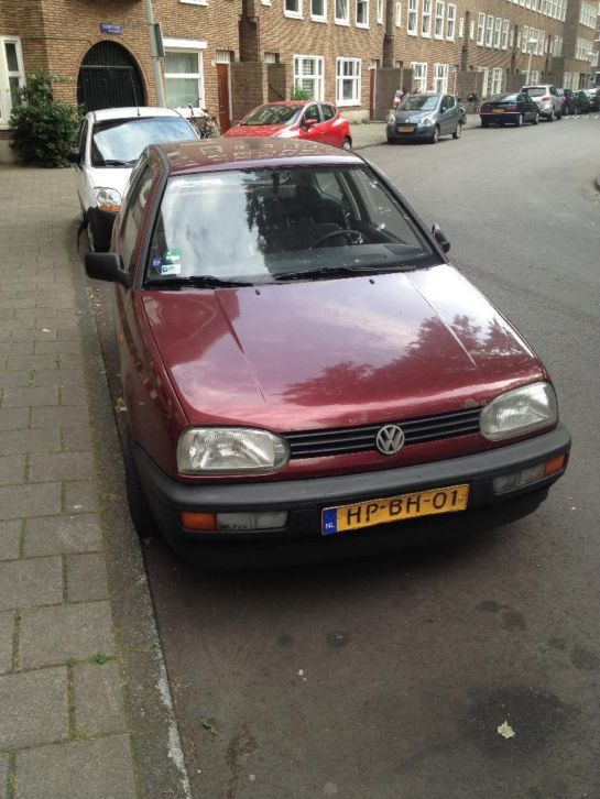 Volkswagen Golf 1.6 CL 55KW E2 1994 Rood