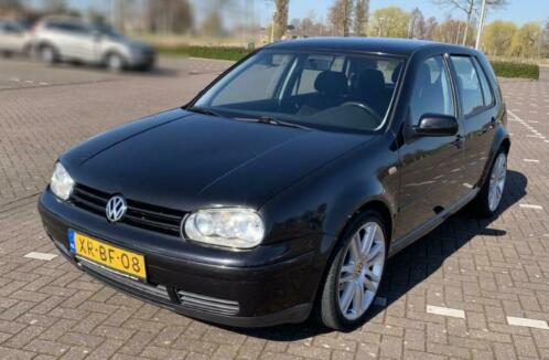 Volkswagen Golf 1.6 SR Highline 74KW 1999 Zwart Youngtimer