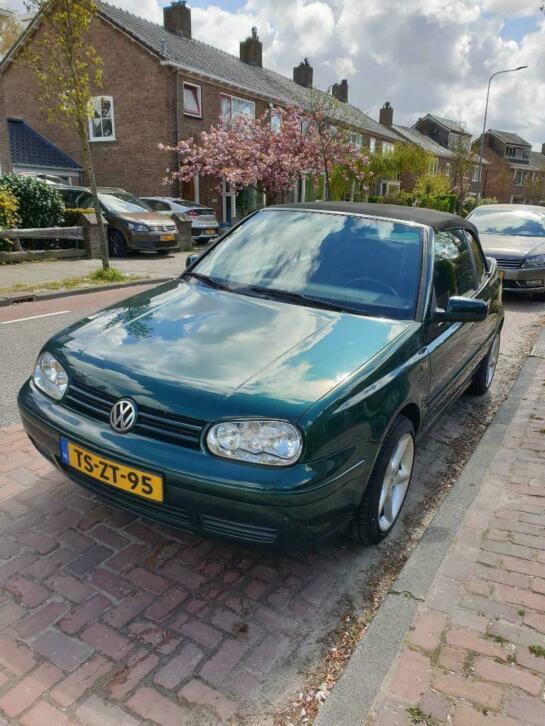 Volkswagen Golf 1.8 Cabriolet 55KW 1998 Groen