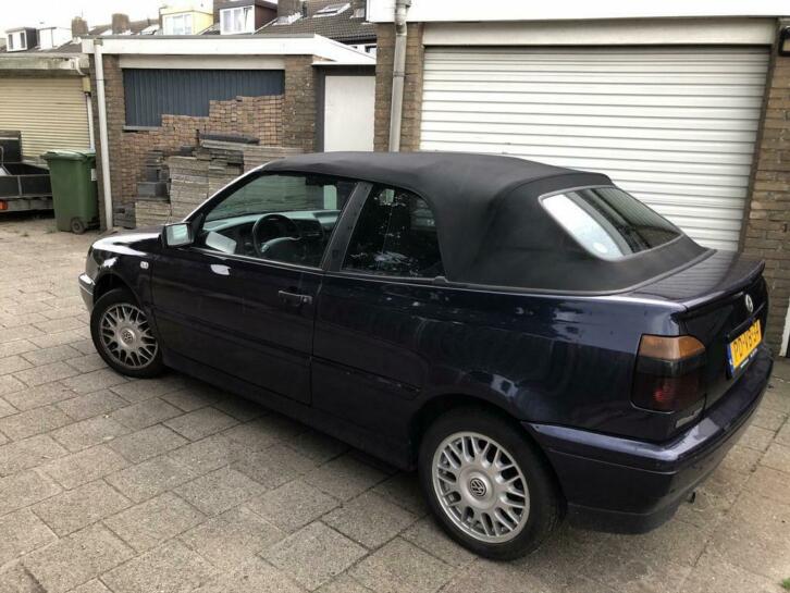 Volkswagen Golf 1.8 Cabriolet 55KW E2 1996 Blauw