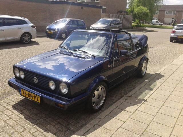 Volkswagen Golf 1.8 GL Cabriolet 1991 Paars