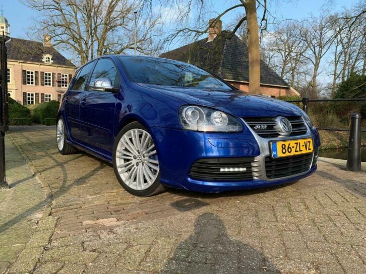 Volkswagen Golf 3.2 V6 R32 250PK  LEDER  DSG  BLAUW 